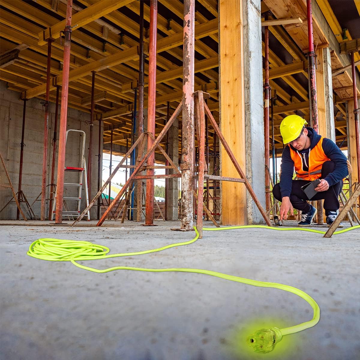 Flexzilla FZ512825 - Pro Extension Cord, 12/3, 25' FLEXZILLA