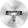FREUD LU89M016 - 16" Thick Stock Non-Ferrous Metal Blade 114TCG