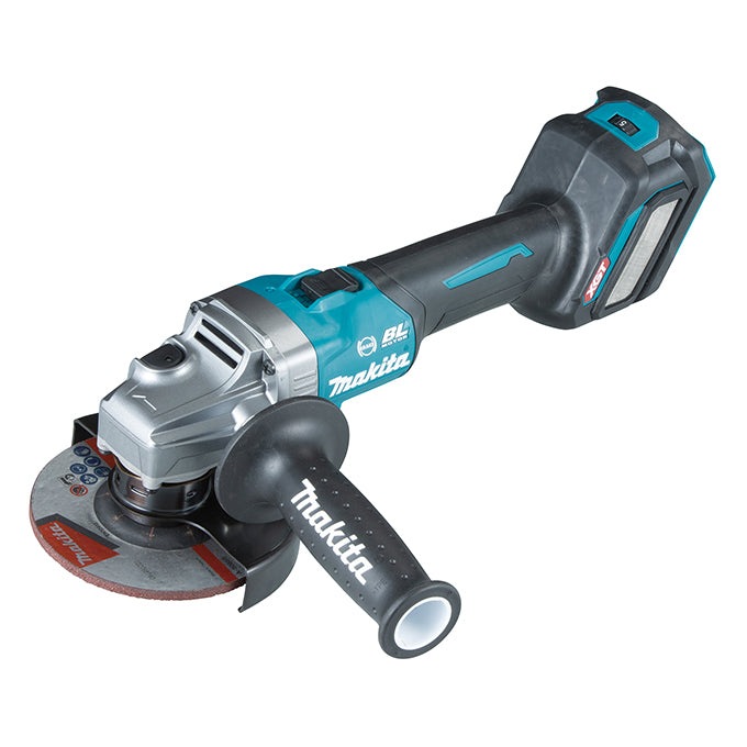 Makita GA023GZ 40V Max XGT Brushless 125mm (5") Variable Speed Slide Switch Angle Grinder