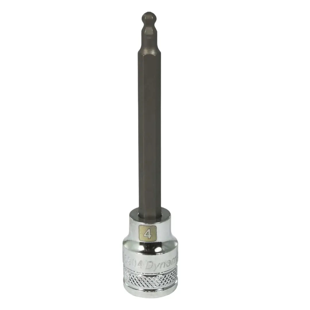 GRAY TOOLS GT-D006904 - 3/8" D BIT SKT HEX BALL NOSE 4MM GRAY