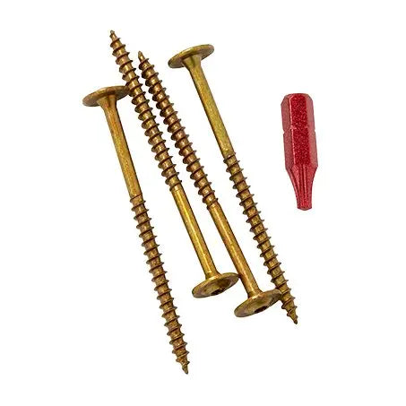 GRK LOW PROFILE CABINET™ SCREW #8 X 1-1/4" -100bx - Wise Line Tools