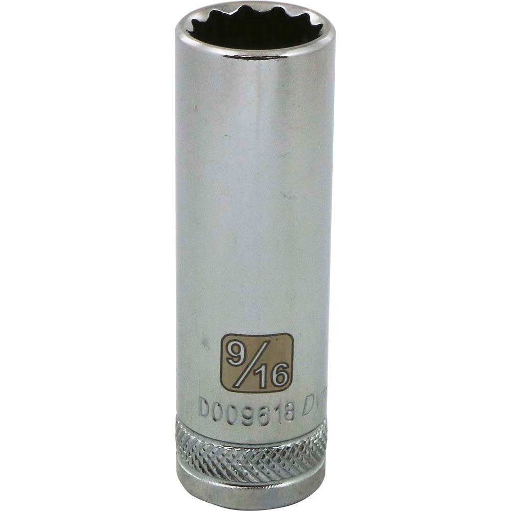 Gray Tools Dynamic D009618 3/8 in drive 12-point SAE 9/16 in deep socket