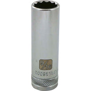 Gray Tools Dynamic D009618 3/8 in drive 12-point SAE 9/16 in deep socket