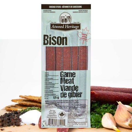 ATWOOD HERITAGE ATW-38101 - Bison Sausage Snack Sticks (5-Pack)