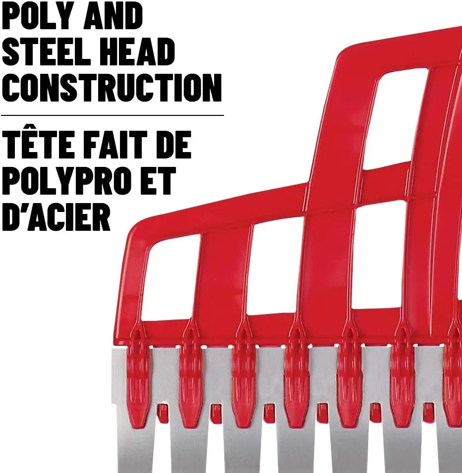 Garant GLR20SPC - 20" Multi-purpose rake,  polypro/steel tines, comfort grip, GARANT