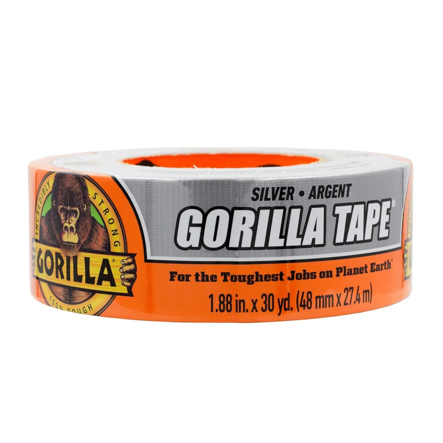 Gorilla 105634 - Silver Duct Tape Length, 30 yd. Gorilla