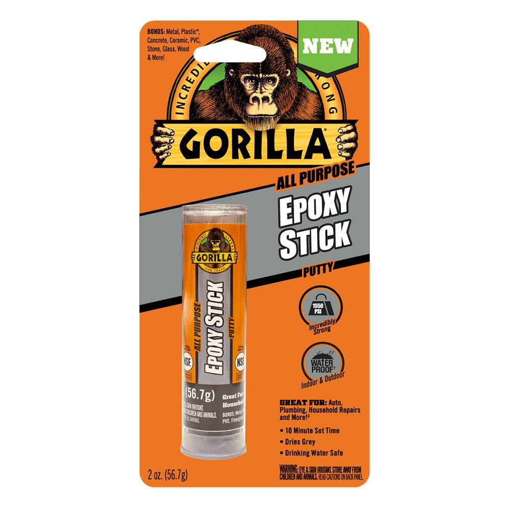 Gorilla 4261702  -  57g All Purpose Epoxy Stick - Wise Line Tools