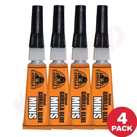 Gorilla 5100502  -  Glue 3g Singles 4pk - Wise Line Tools