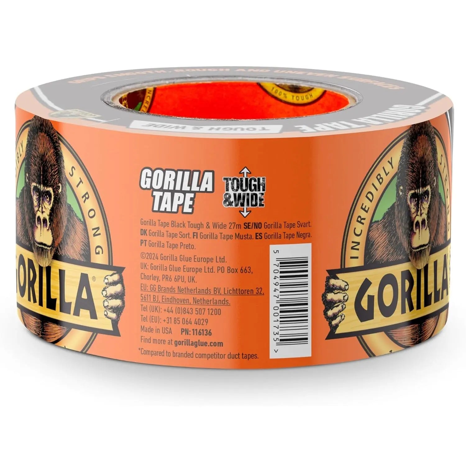 Gorilla 6003001 - ToughNWide Tape 30yds Gorilla