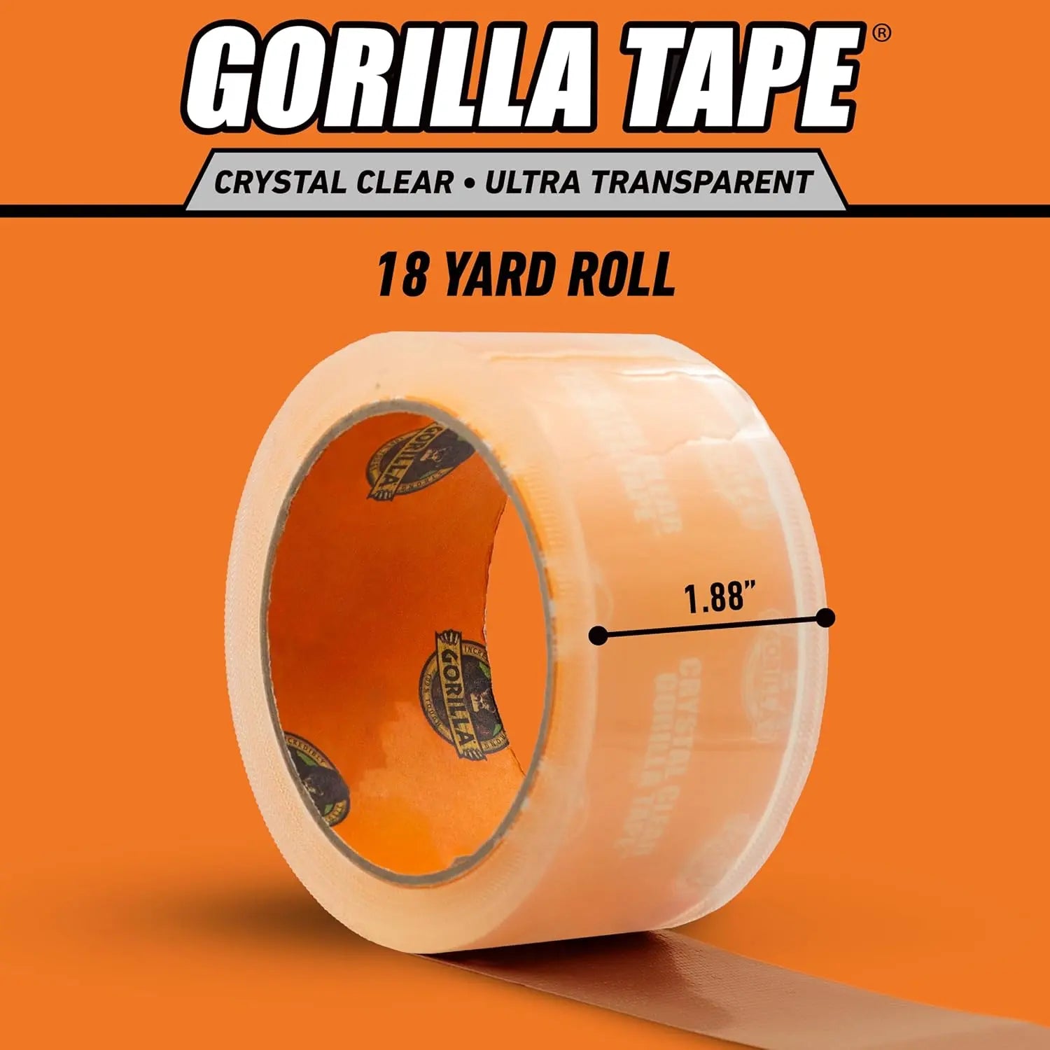 Gorilla 6127003 - Clear Repair Duct Tape Gorilla