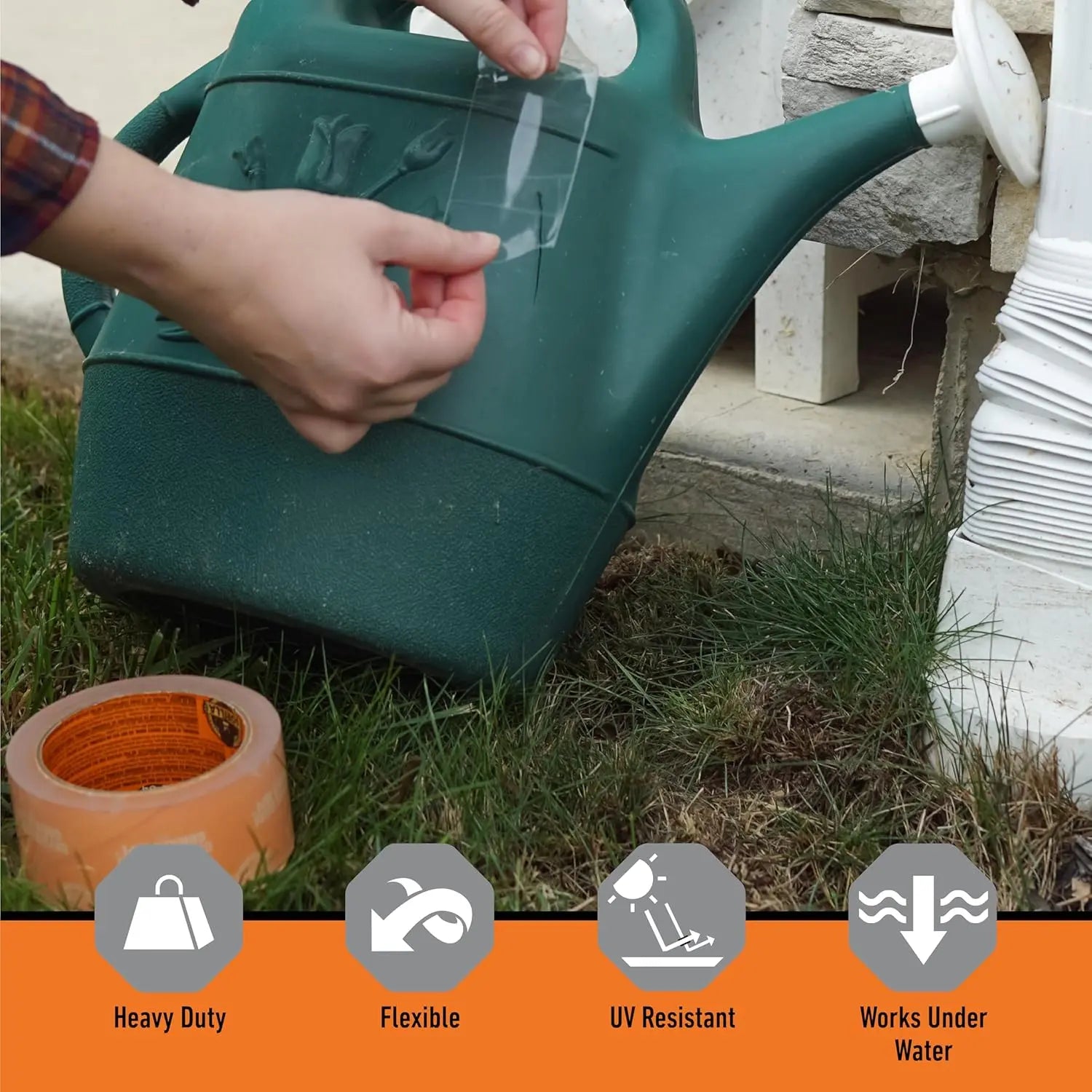 Gorilla 6127003 - Clear Repair Duct Tape Gorilla