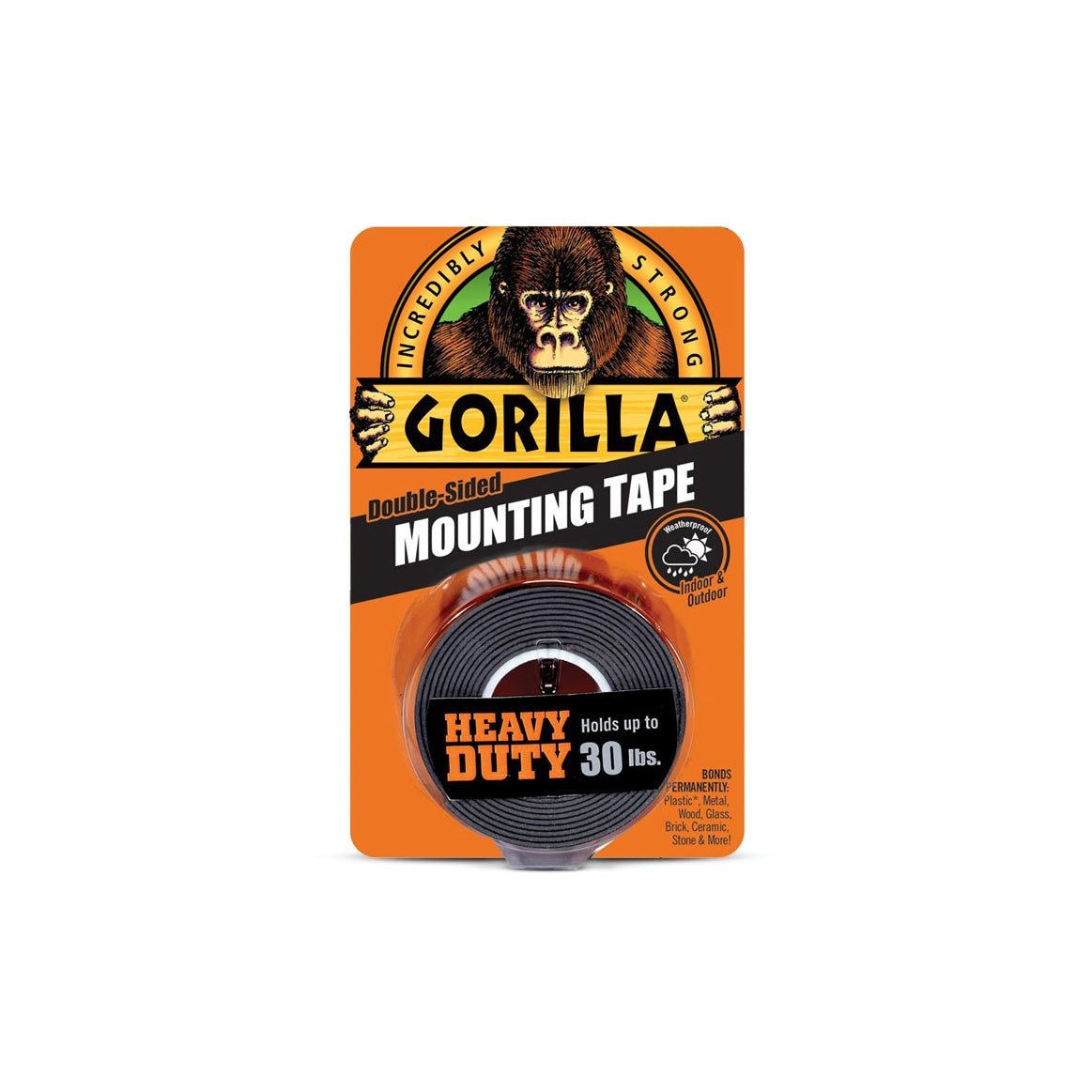 Gorilla 6155002  -  30lb Heavy Duty Mounting Tape - Wise Line Tools