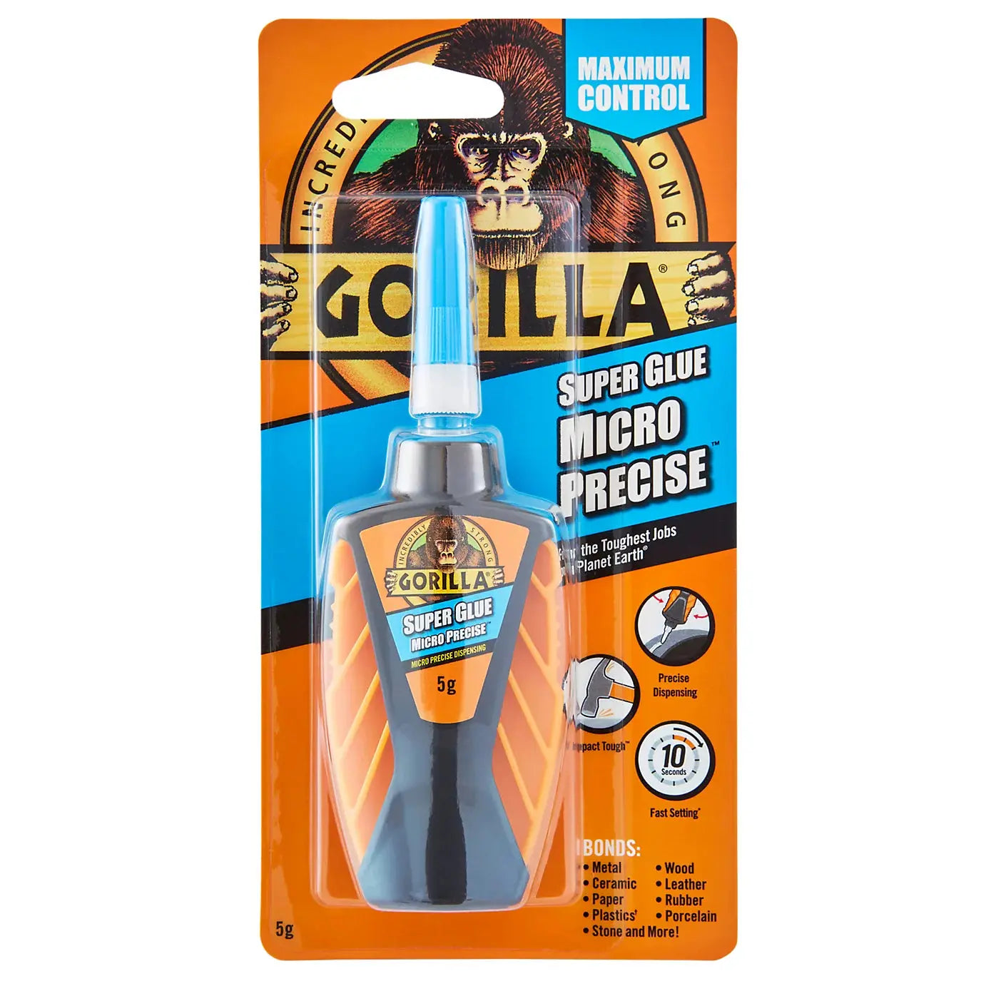 Gorilla 6621502 - Micro Precise Super Glue 5g Gorilla