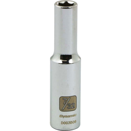 Gray GT-D003506  -  1/4" D 6 PT 7/32" DEEP CHR SKT - Wise Line Tools