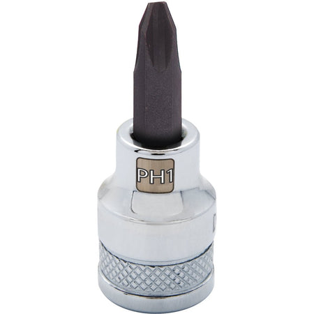 Gray GT-D006201  -  3/8" D BIT SOCKET PH1 - Wise Line Tools