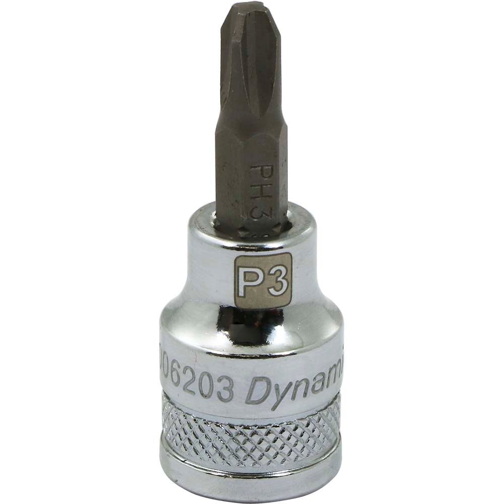 Gray GT-D006203 -  3/8" D BIT SOCKET PH3 - Wise Line Tools