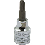 Gray GT-D006203 -  3/8" D BIT SOCKET PH3 - Wise Line Tools