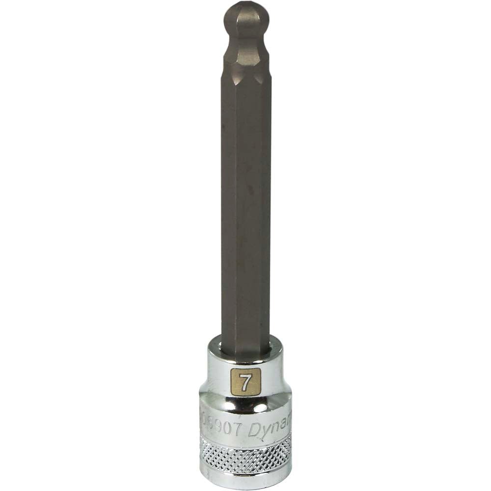 Gray GT-D006907  -  3/8" D BIT SKT HEX BALL NOSE 7MM - Wise Line Tools