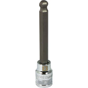 Gray GT-D006908  -  3/8" DRIVE BIT SOCKET HEX BALL NOSE 8MM - Wise Line Tools