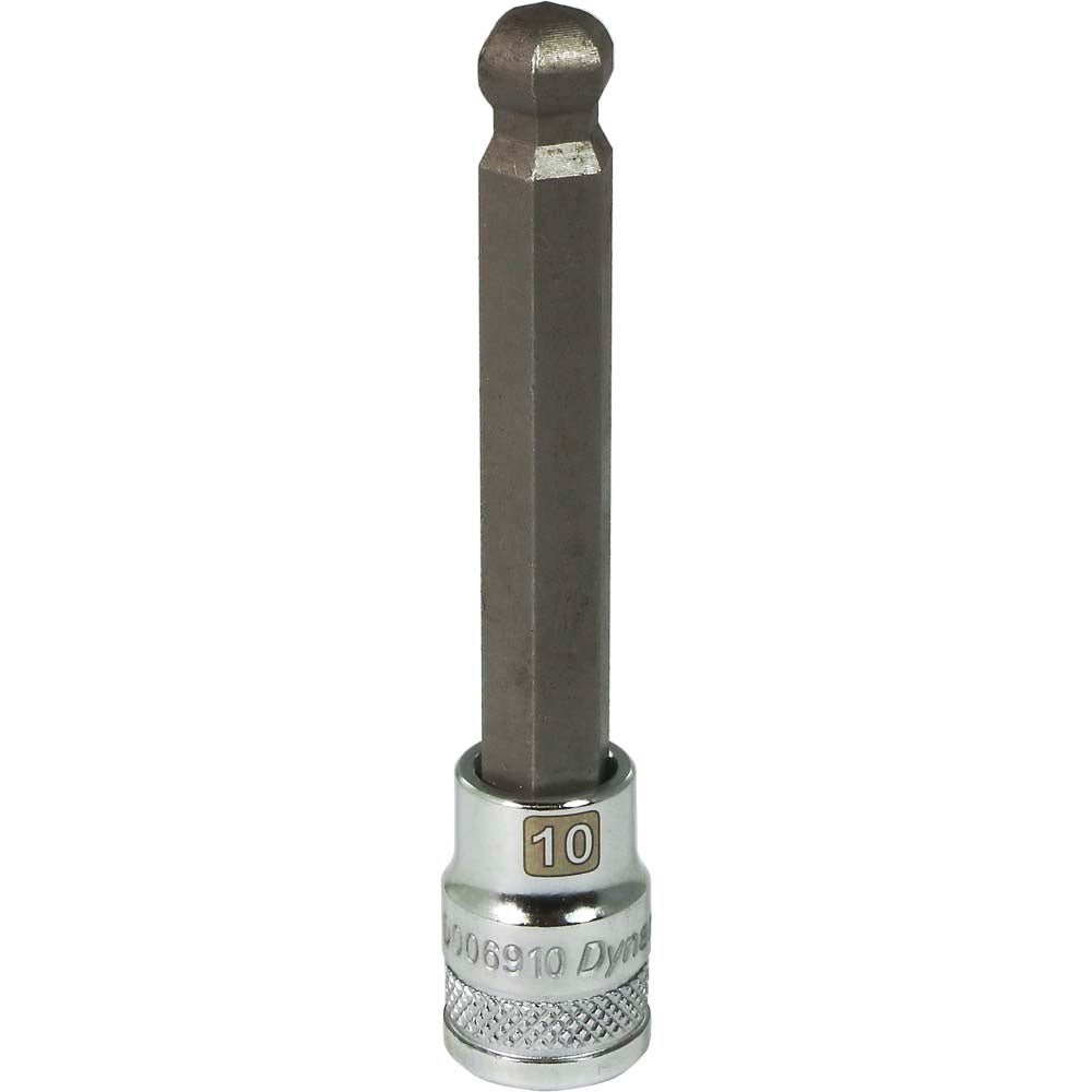 Gray GT-D006910  -  3/8" D BIT SKT HEX BALL NOSE 10MM - Wise Line Tools