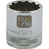 Gray GT-D009426 - 3/8" D 13/16" 12PT CHROM-STECKSCHLÜSSEL