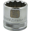 Gray GT-D009428 - DOUILLE CHROMÉE 3/8" D 7/8'' 12PT