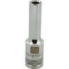 Gray GT-D009608 - DOUILLE CHROMÉE 3/8" D 12 PANS 1/4" DE PROFONDEUR