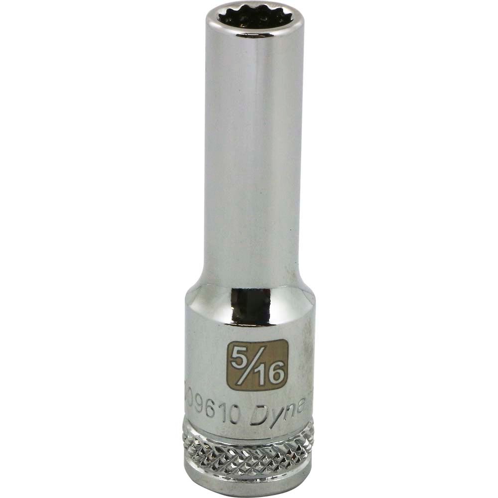 Gray GT-D009610 -  3/8" D 12POINT 5/16" DEEP CHROME SOCKET - Wise Line Tools