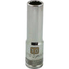 DOUILLE CHROME GREY GT-D009710 3/8" D 12 PANS 10 MM DE PROFONDEUR