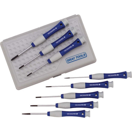 Jeu de tournevis de précision Gray Tools 8 pièces