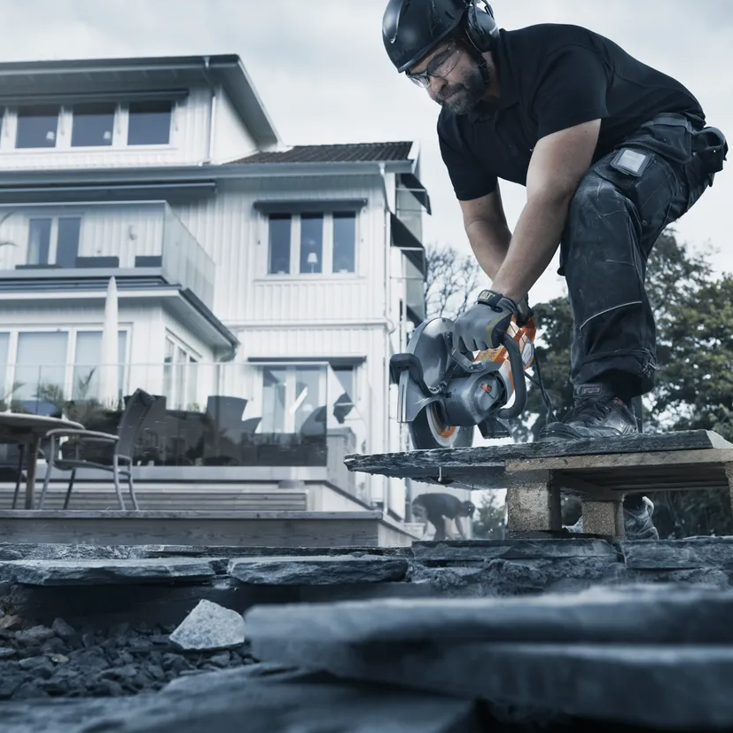 Husqvarna 967084001  -  14" Electric Power Cutter w/Wet Kit - Wise Line Tools