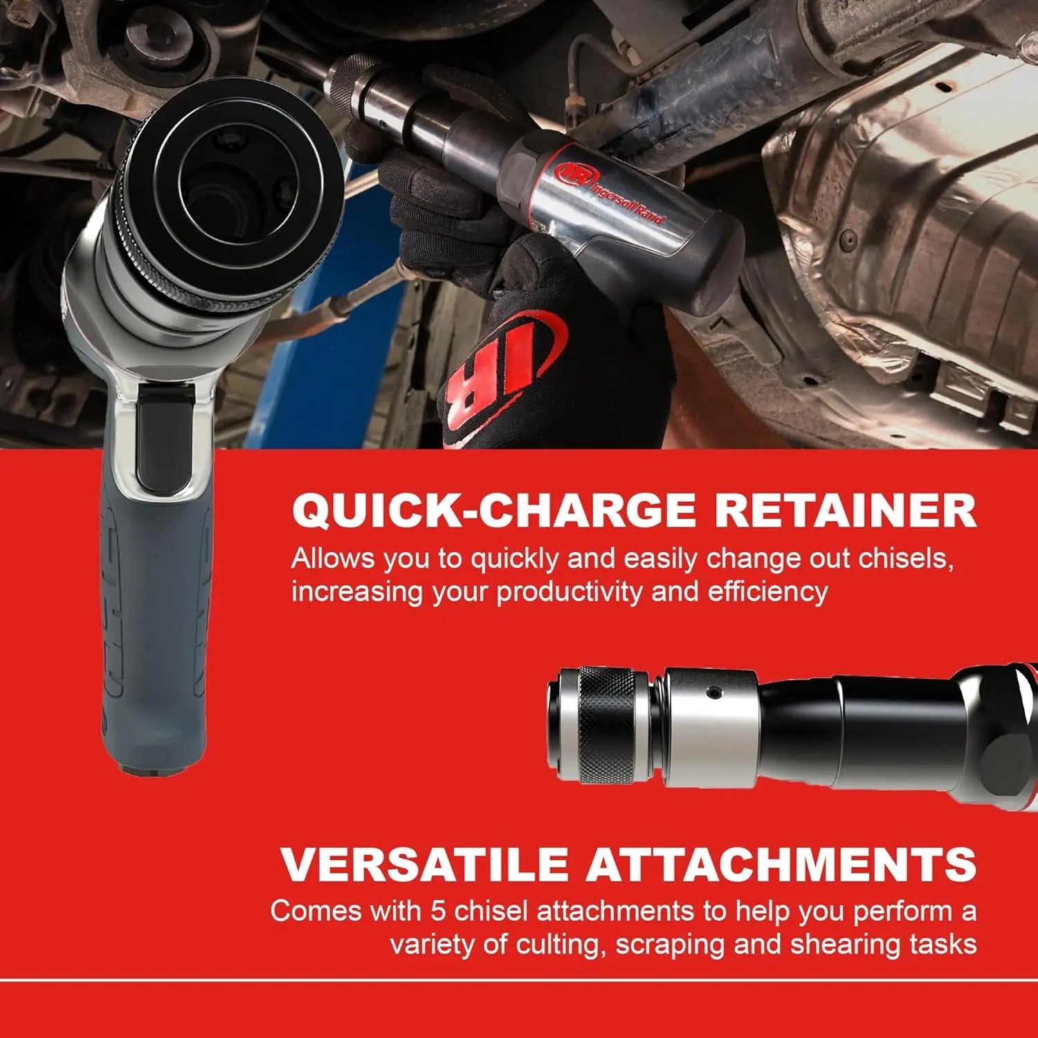 INGERSOLL RAND 119MAXK - MAX Series Vibration Reduced Air Hammer INGERSOLL RAND