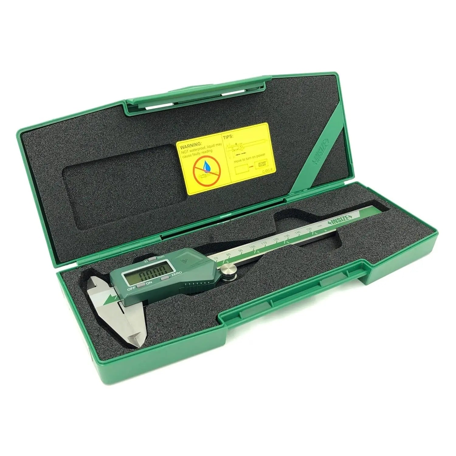 INSIZE 1108-150 - 6" ELECTRONIC CALIPER (RES .01MM/.0005") INSIZE