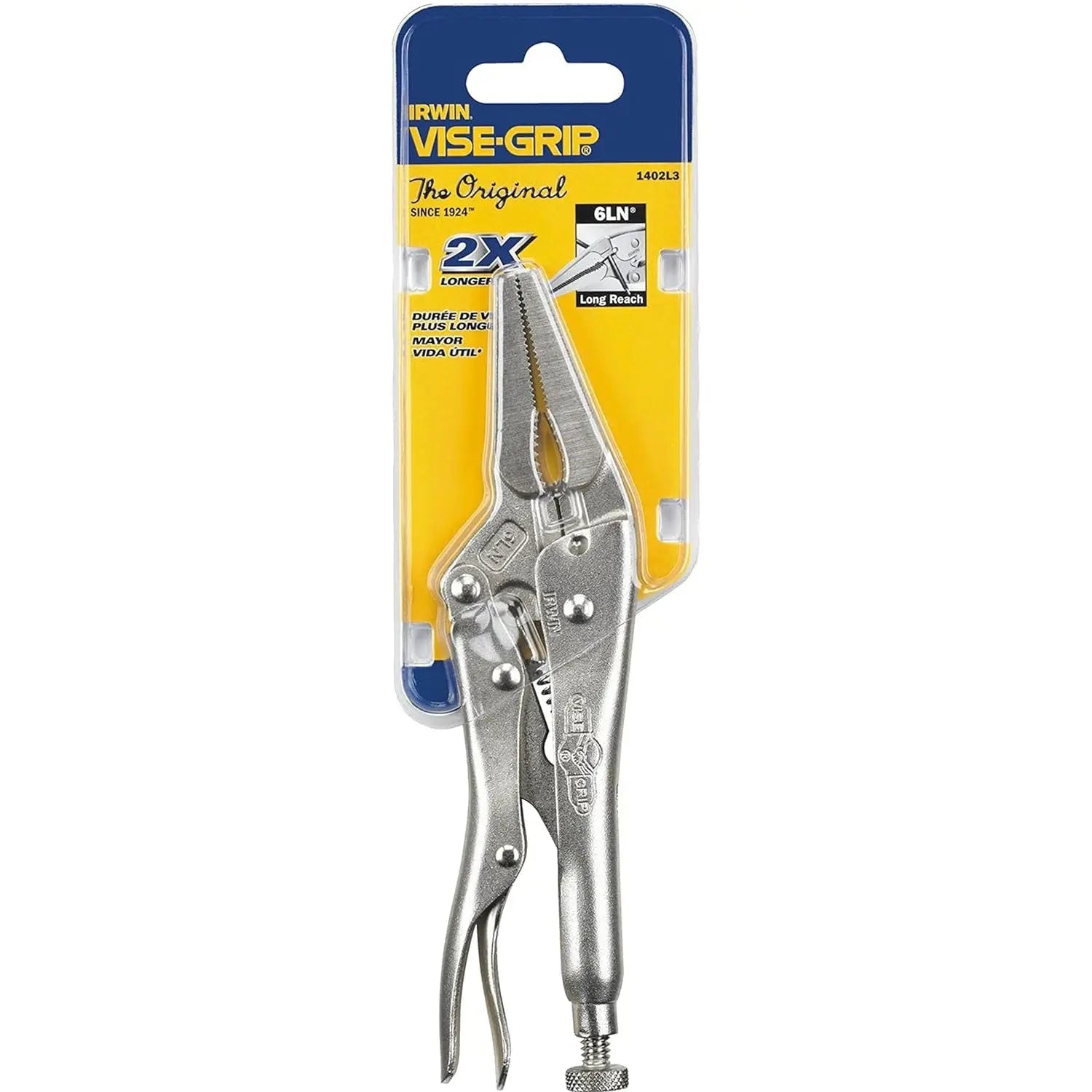 IRWIN 1402L3 – IRWIN Vise-Grip Locking Pliers, Original, Long Nose, 6-Inch IRWIN
