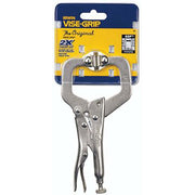 IRWIN 18 - 6sp Vise Grip Locking C-clamps With Swivel Pads - Wise Line Tools