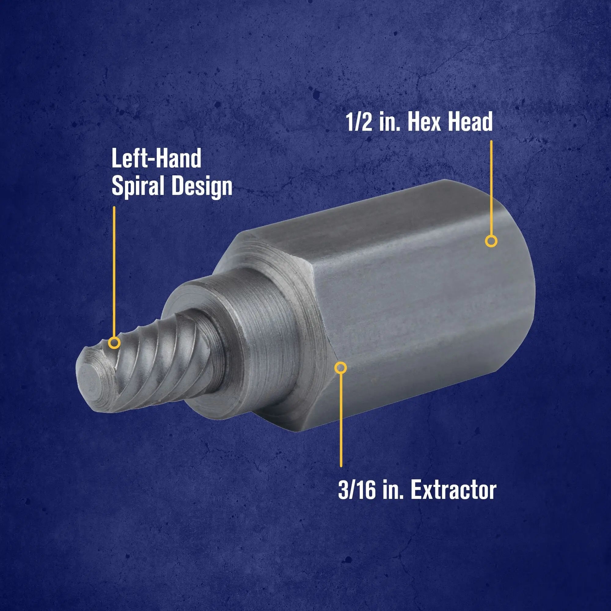 IRWIN 53203 – IRWIN (Han53203) 3/16' Hex Head Multi-Spline Extractor IRWIN