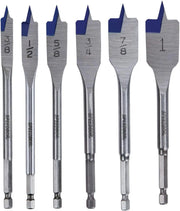 IRWIN 88886 - Speedbor Blue Groove Spade Bit Set, 6-Piece by IRWIN IRWIN