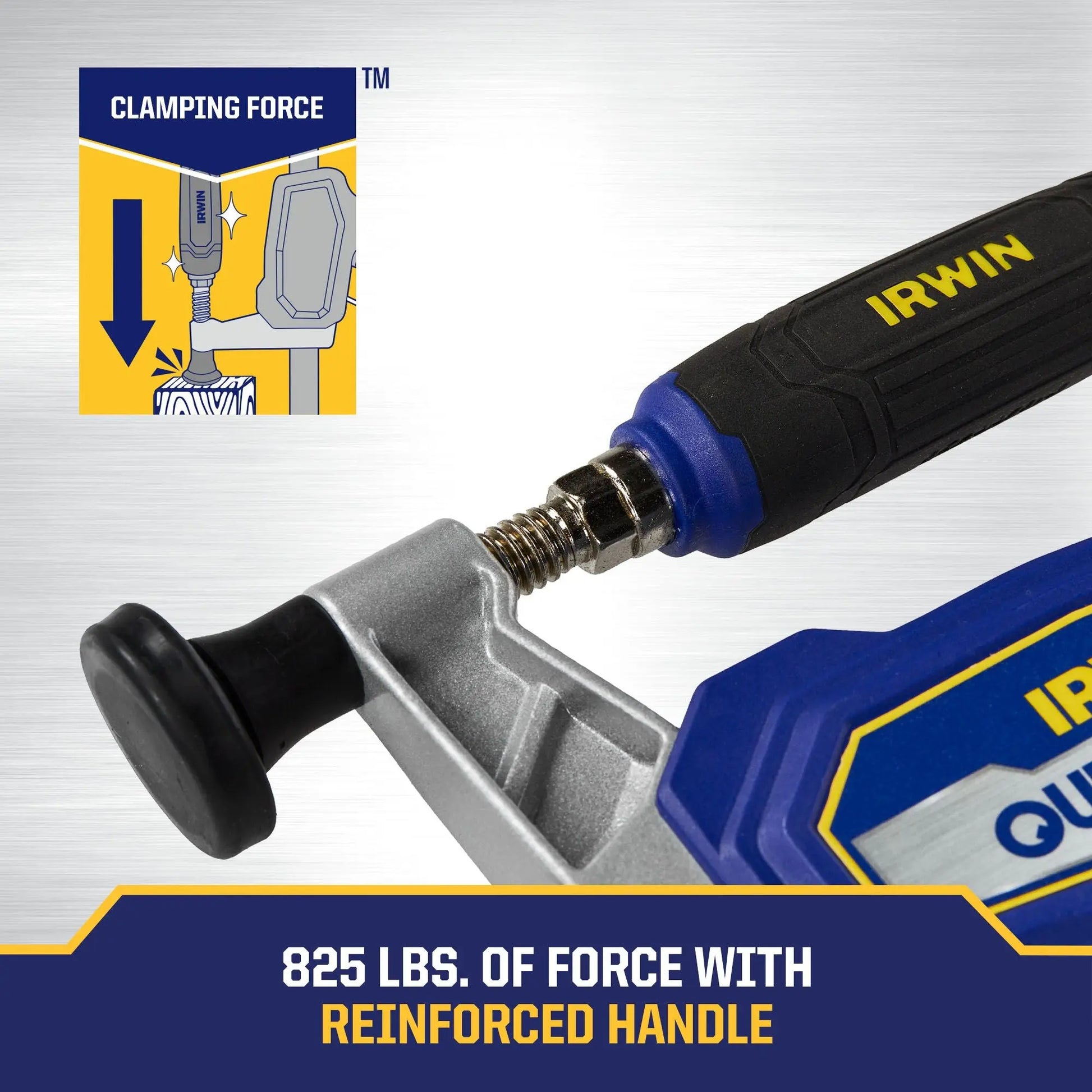 IRWIN IRHT83500 – IRWIN Quick-Grip 12" Hybrid Clamp IRWIN