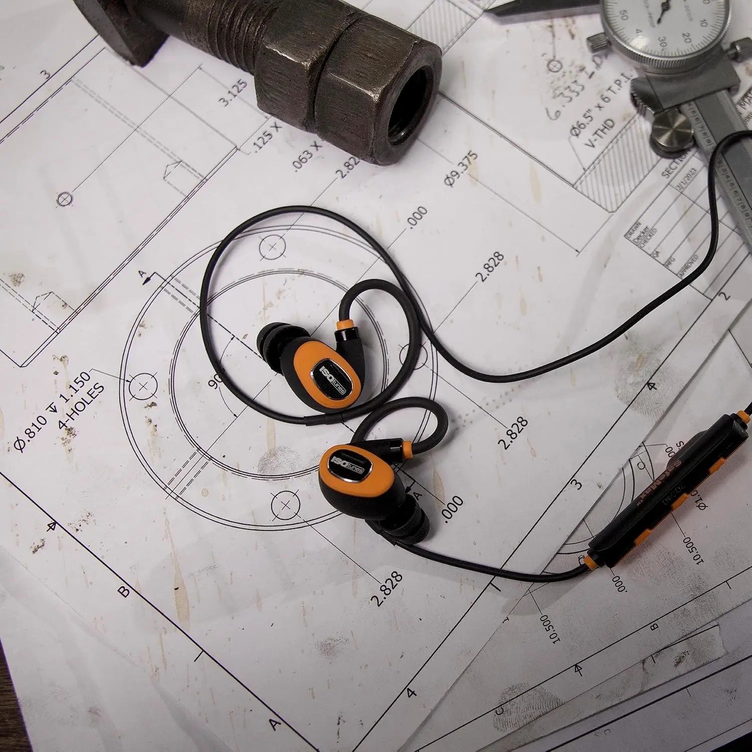 ISOTUNES IT-21 - PRO 2.0 Bluetooth Earplug Headphones ISOtunes