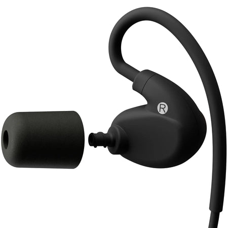 ISOTUNES IT-27 - XTRA 2.0 Bluetooth Noise-Isolating Earbuds Matte Black ISOtunes