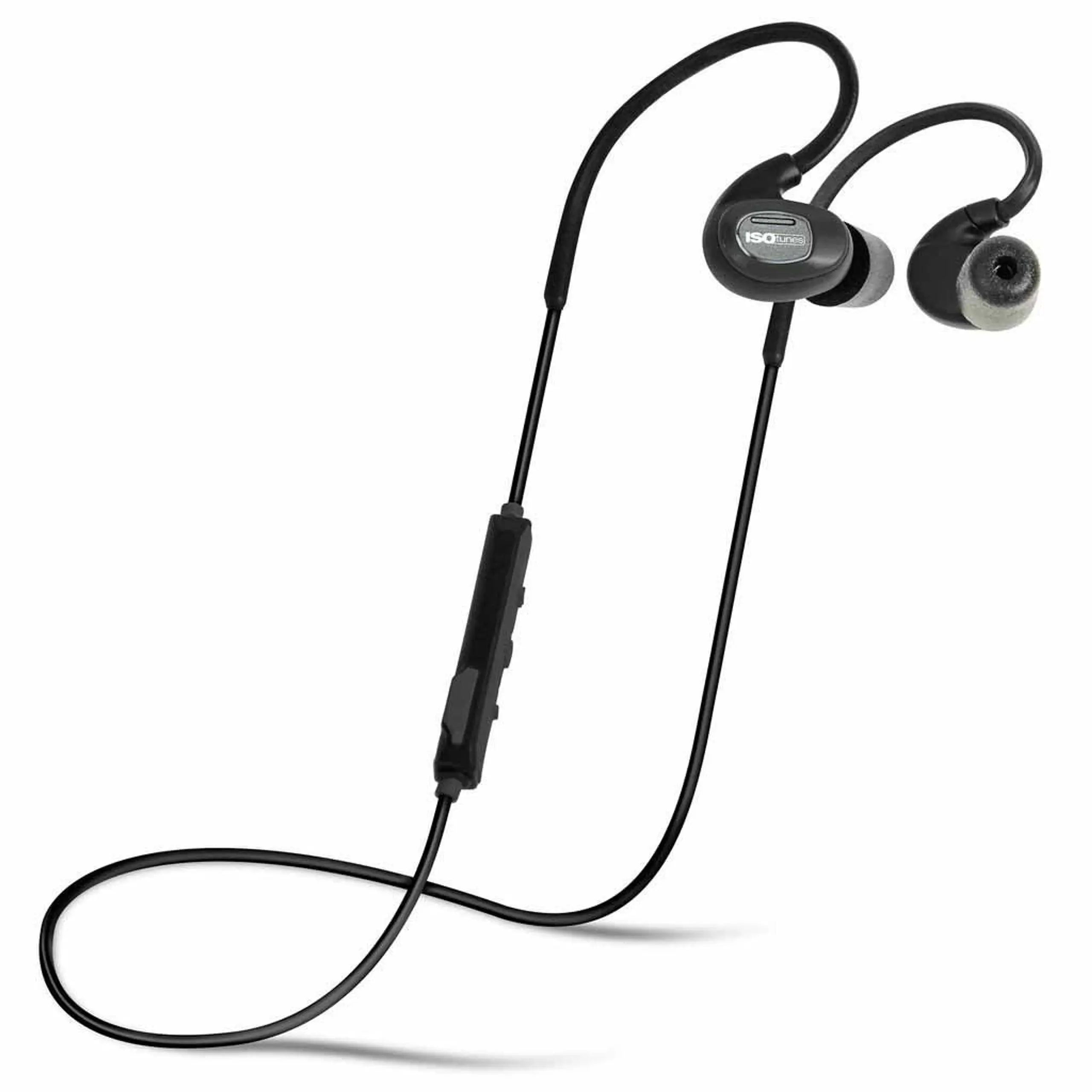 ISOtunes ISO-IT03 - PRO Bluetooth Earplug Headphones - Black ISOtunes