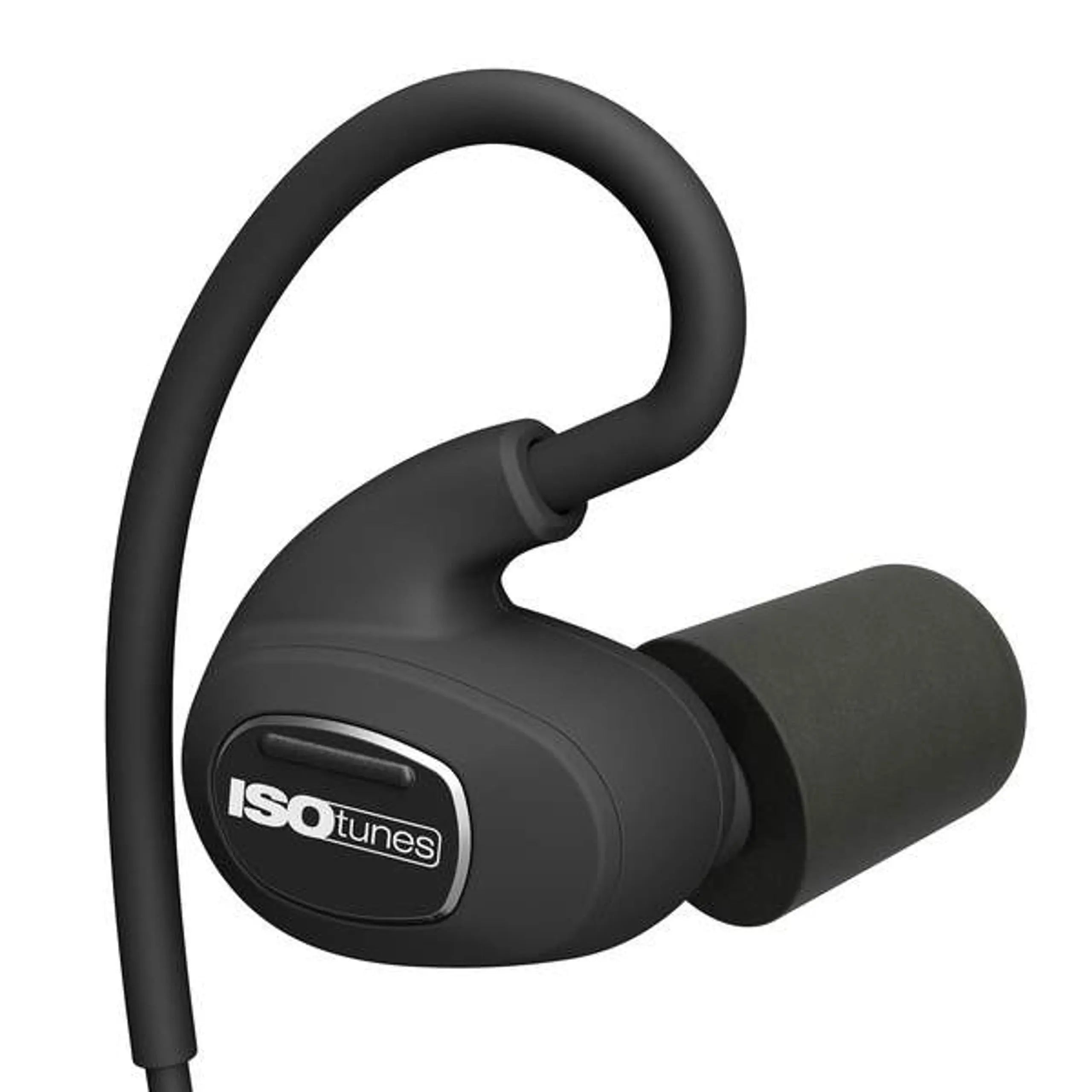 ISOtunes ISO-IT03 - PRO Bluetooth Earplug Headphones - Black ISOtunes