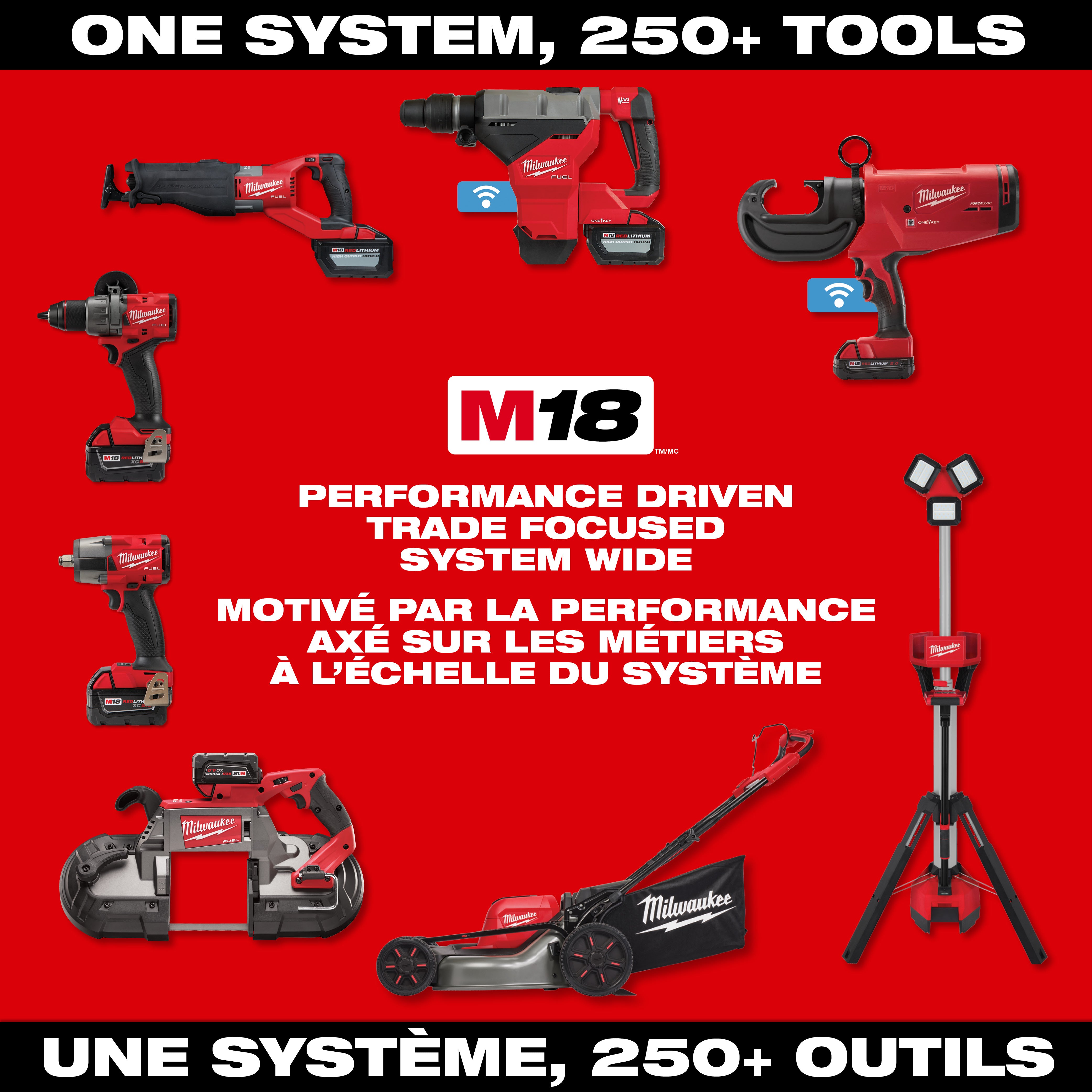 Extracteur de poussière dédié MILWAUKEE 2908-DE - M18 FUEL™ HAMMERVAC™ 5/8"