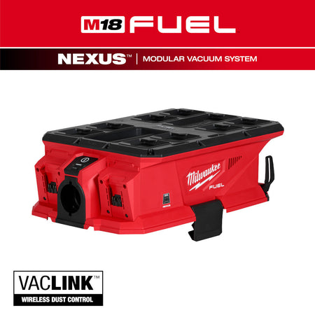 MILWAUKEE 0926-20 - M18 FUEL™ NEXUS™ Dual Battery Wet/Dry Vacuum Motor Head w/ PACKOUT™ Compatibility & VACLINK™ MILWAUKEE