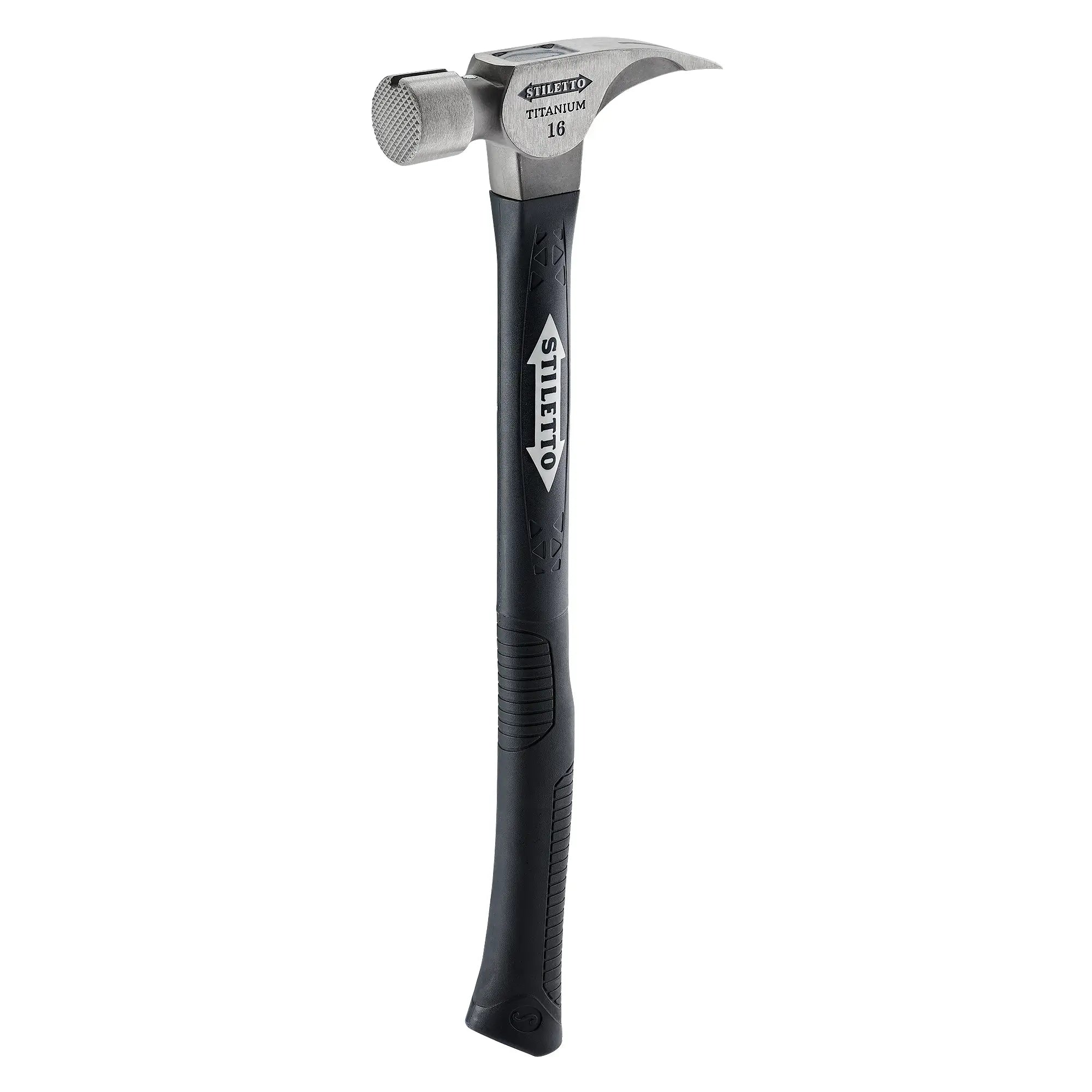 STILETTO TI16MC-F - 16 oz Titanium Milled Face Hammer with 18 in. Hybrid Fiberglass Handle