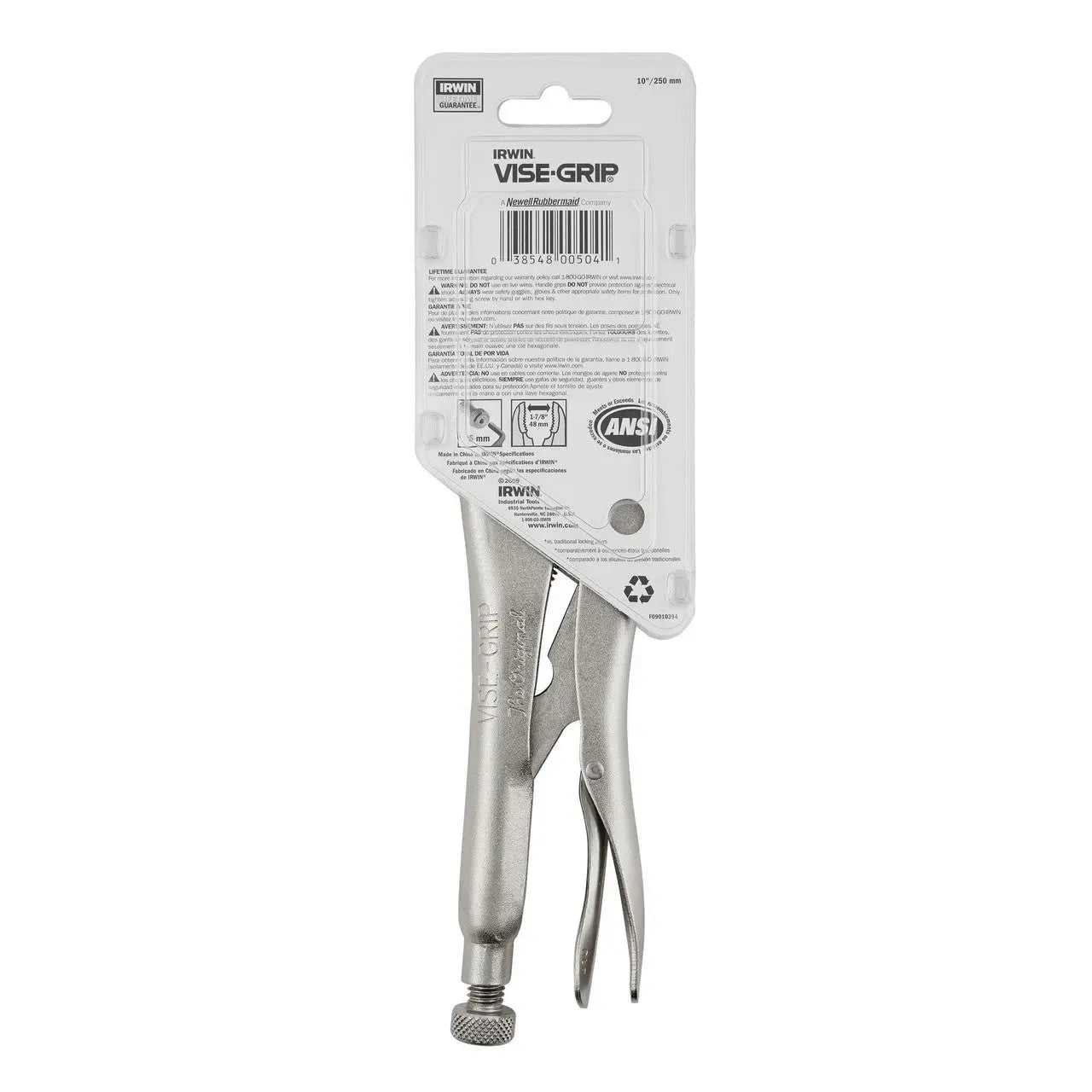 Irwin 502L3 - Vise-Grip 10" Curved Jaw Locking Plier IRWIN