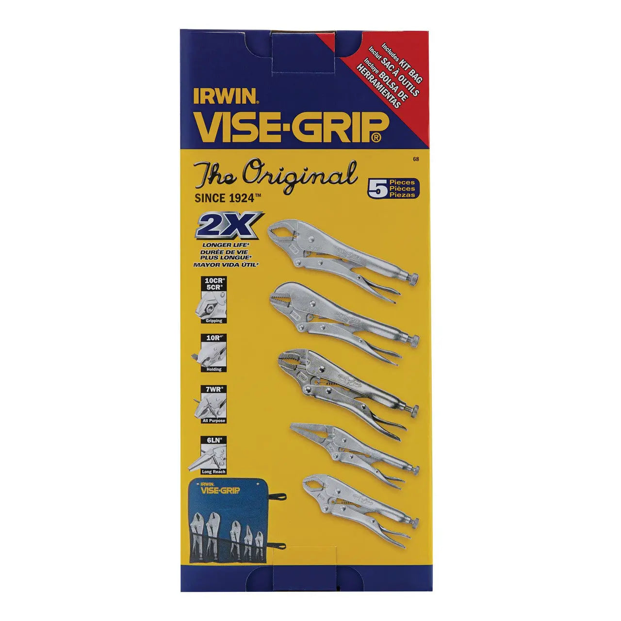 Irwin 68 - 5pc Vise-Grip Set IRWIN