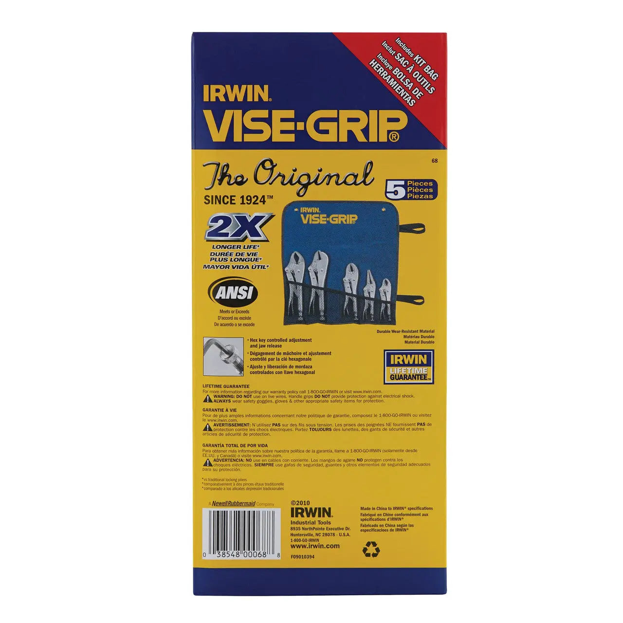 Irwin 68 - 5pc Vise-Grip Set IRWIN