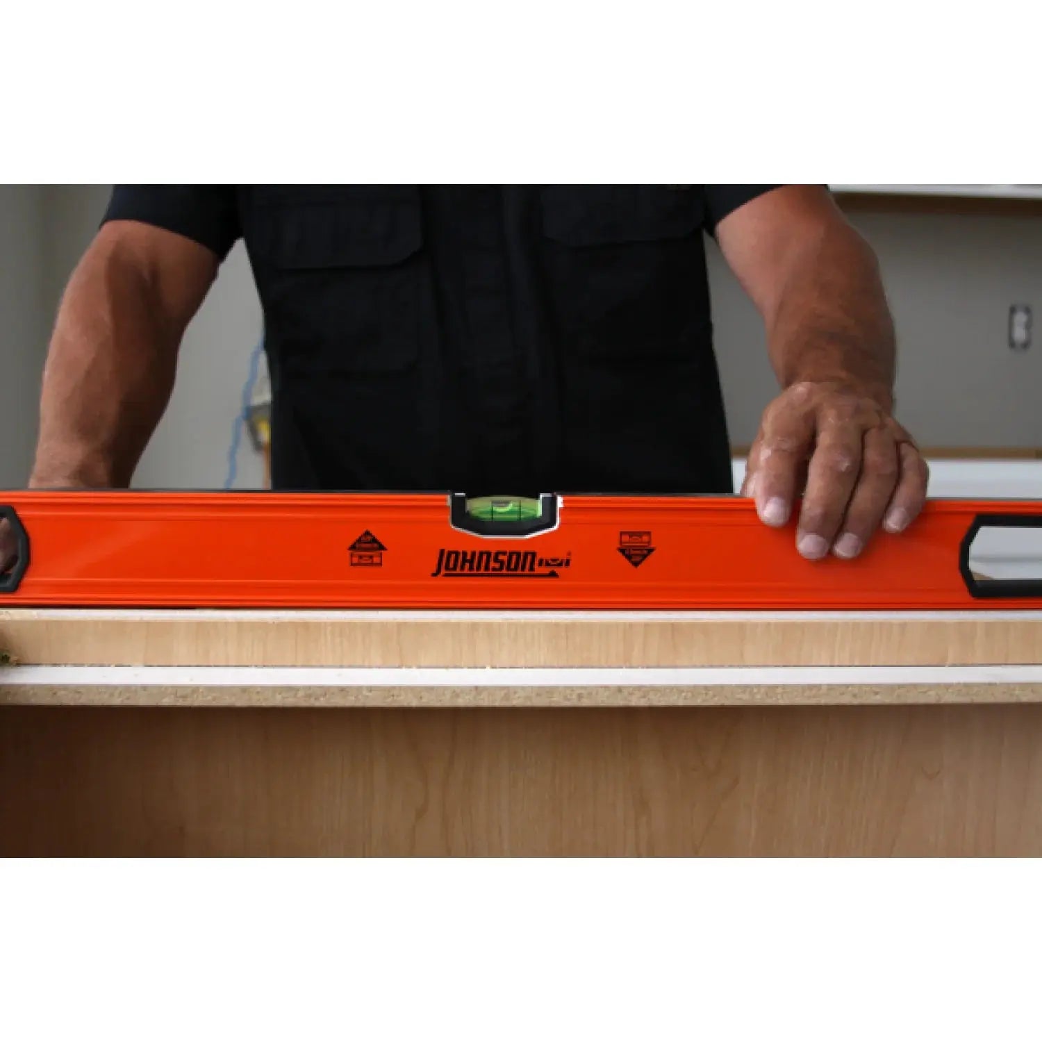 JOHNSON LEVELS 9850-4800 - 48" Heavy Duty Aluminum Box Level JOHNSON LEVELS