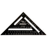 Johnson 1904-0700 - 7" Johnny Square® Professional Easy-Read Aluminum Rafter Square JOHNSON LEVELS